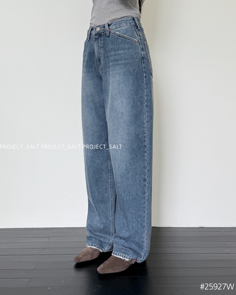 PROJECT SALT韓國直郵㊣女士新品熱賣牛仔褲PROJECTSALT牛仔褲