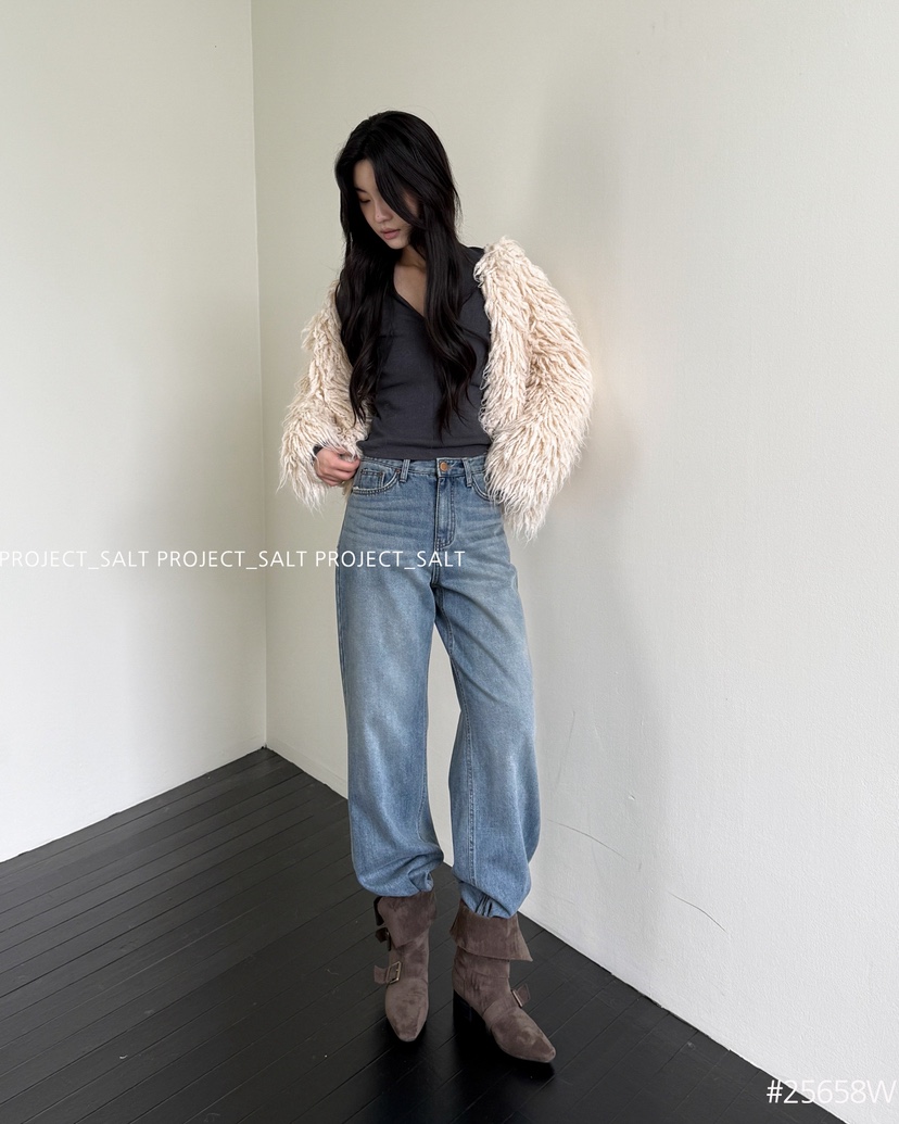 PROJECT SALT東大門㊣代購女裝新品推薦牛仔褲PROJECTSALT牛仔褲