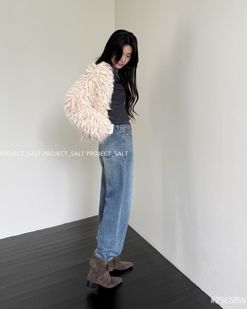 PROJECT SALT東大門㊣代購女裝新品推薦牛仔褲PROJECTSALT牛仔褲