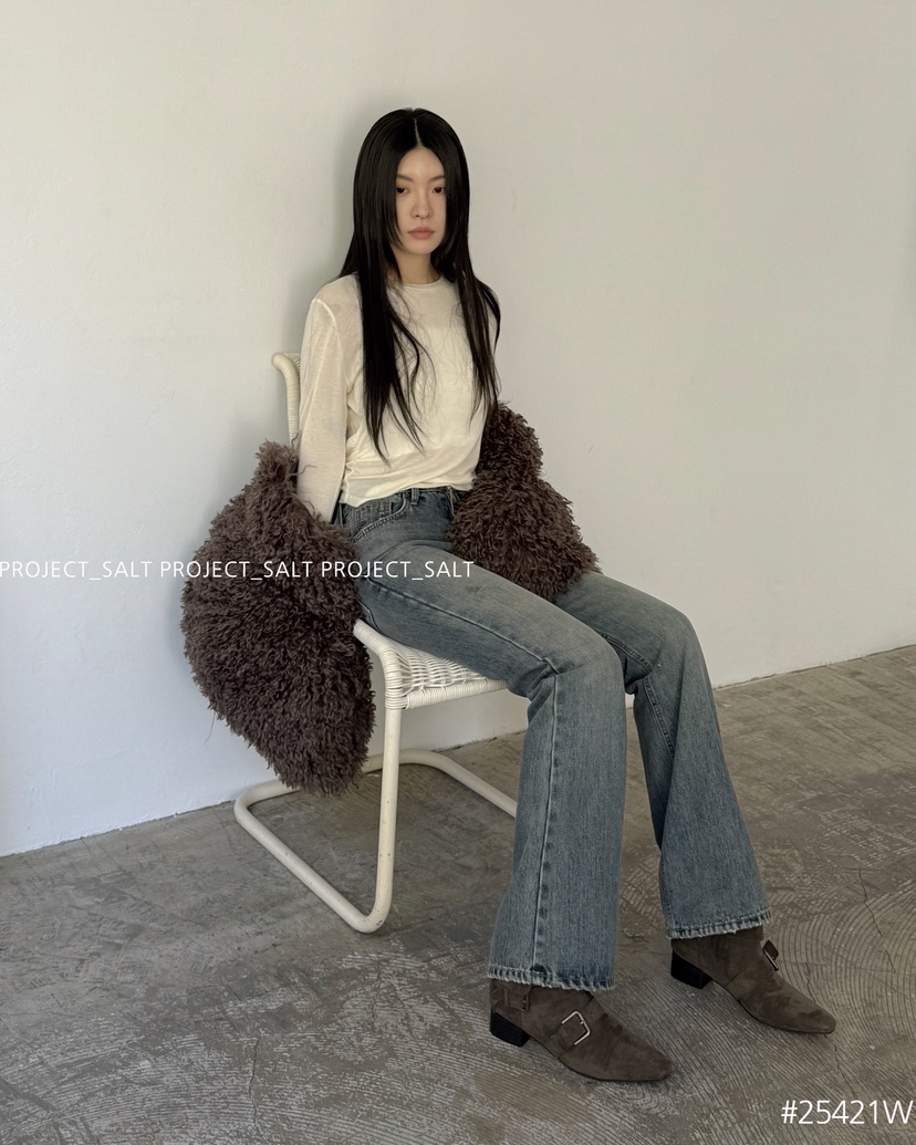 PROJECT SALT東大門㊣代購女士新款推薦牛仔褲PROJECTSALT牛仔褲