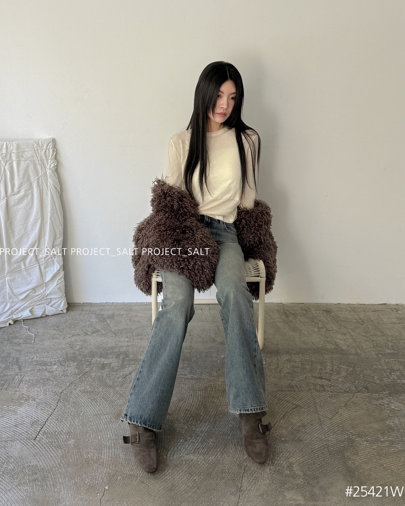 PROJECT SALT東大門㊣代購女士新款推薦牛仔褲PROJECTSALT牛仔褲