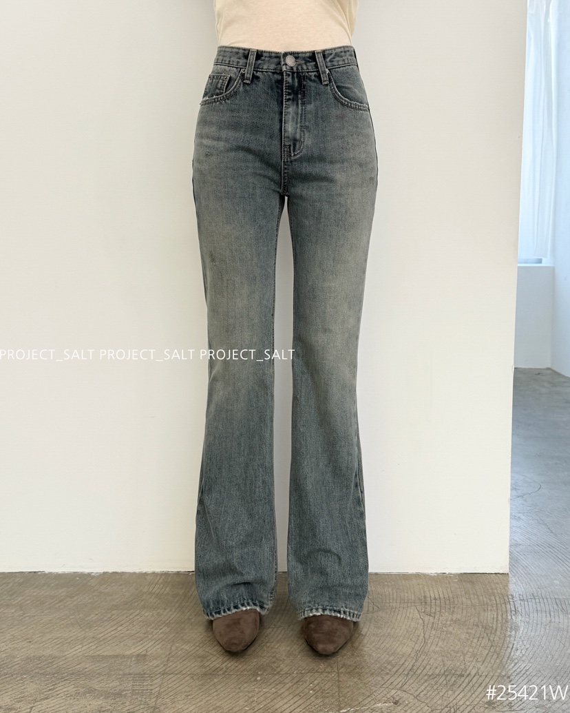 PROJECT SALT東大門㊣代購女士新款推薦牛仔褲PROJECTSALT牛仔褲圖色1