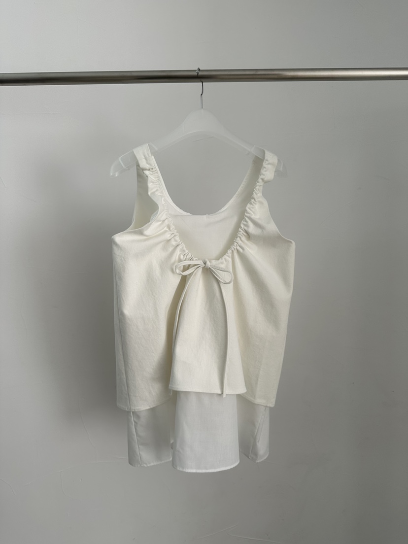 MAINT韓國直郵㊣女裝新品熱賣人氣職業25秋冬吊帶背心假兩件MAINT吊帶/背心