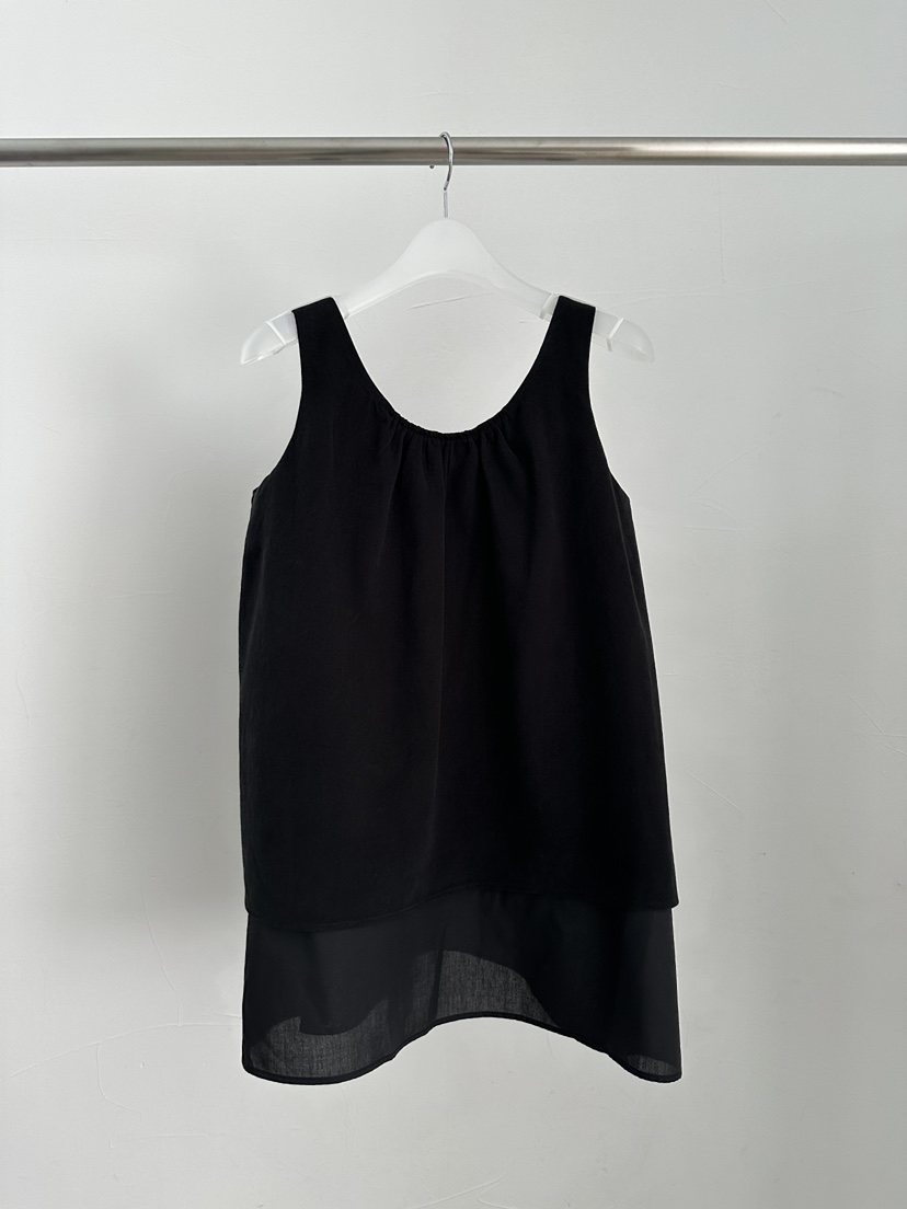 MAINT韓國直郵㊣女裝新品熱賣人氣職業25秋冬吊帶背心假兩件MAINT吊帶/背心圖色2