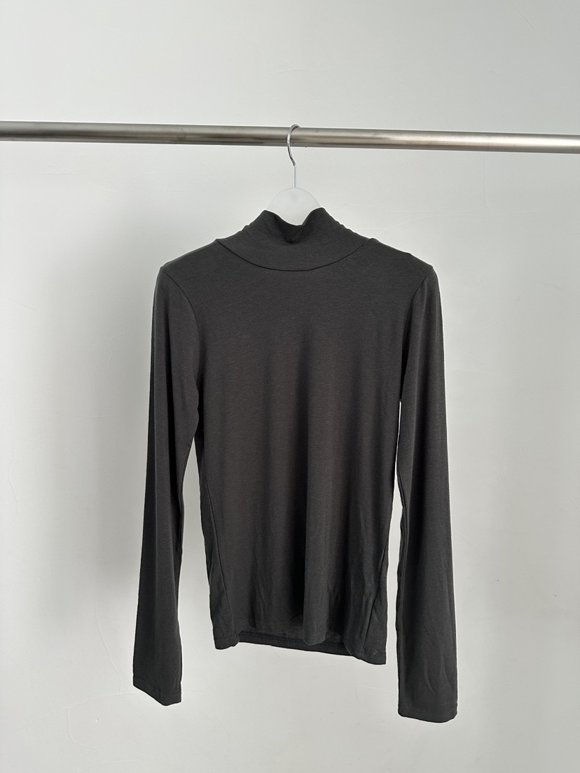 MAINT東大門㊣實拍女裝新款推薦休閑時尚25秋冬長袖T恤棉質圍巾MAINT長袖T恤圖色4