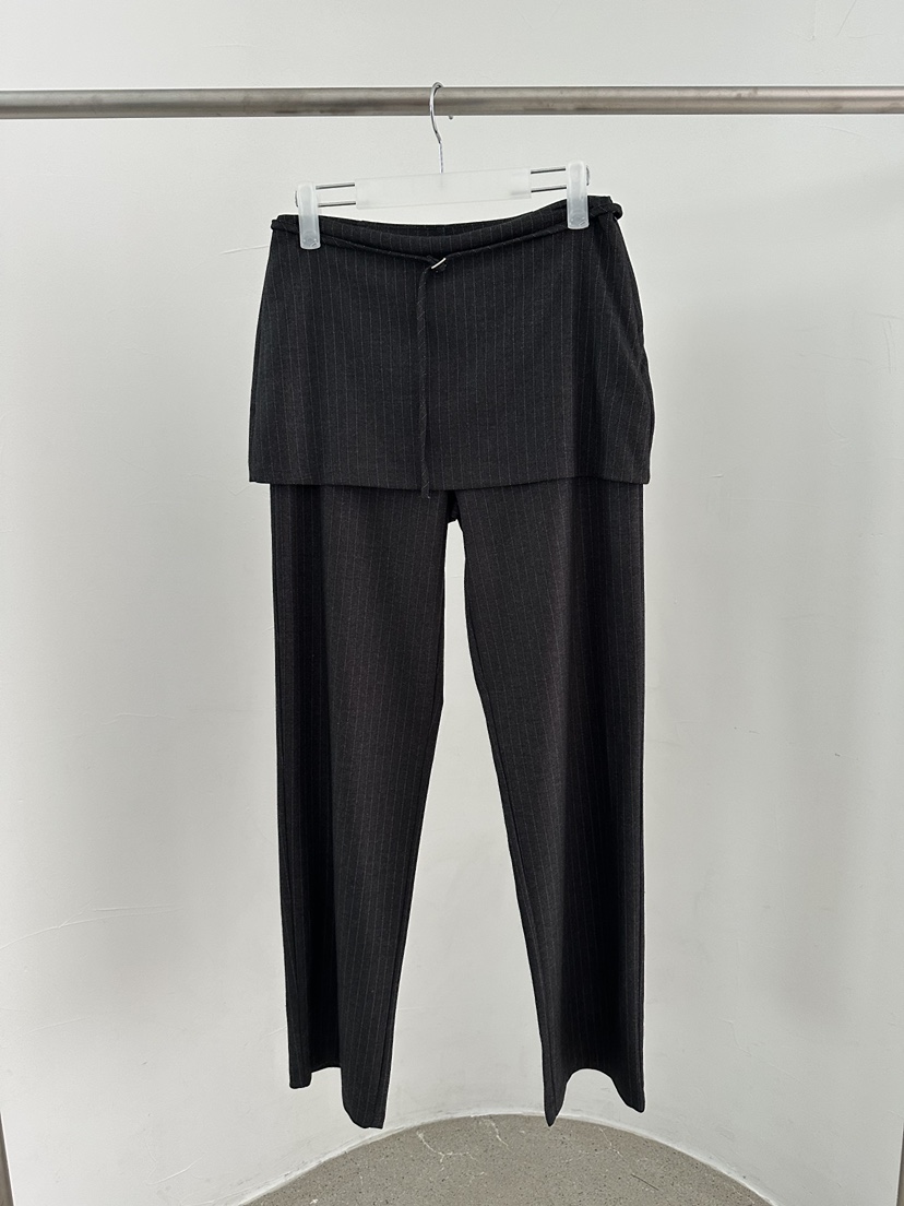 MAINT東大門㊣直郵女裝新款職業休閑25秋冬推薦人氣時尚裙褲MAINT裙褲圖色2黑色