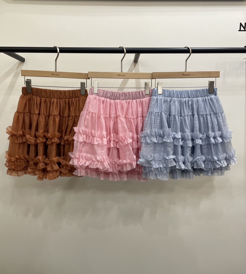 PERSON東大門㊣直郵女裝新品人氣熱賣職業時尚休閑短裙雪紡PERSON短裙