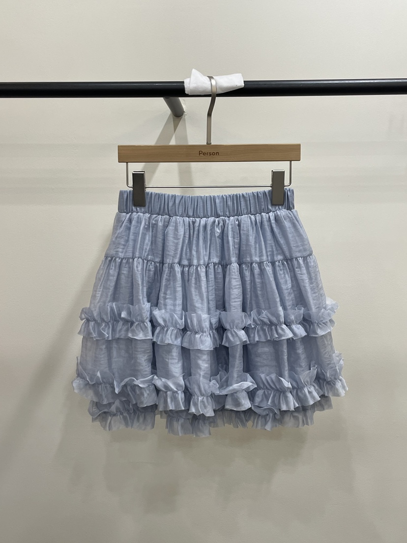 PERSON東大門㊣直郵女裝新品人氣熱賣職業時尚休閑短裙雪紡PERSON短裙圖色3