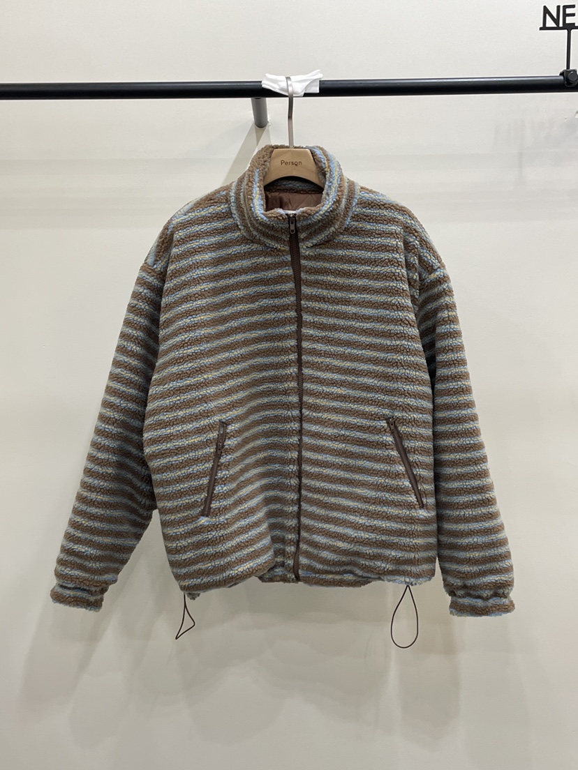 PERSON韓國代購㊣女裝新款時尚人氣職業熱賣休閑25秋冬夾克PERSON夾克圖色2