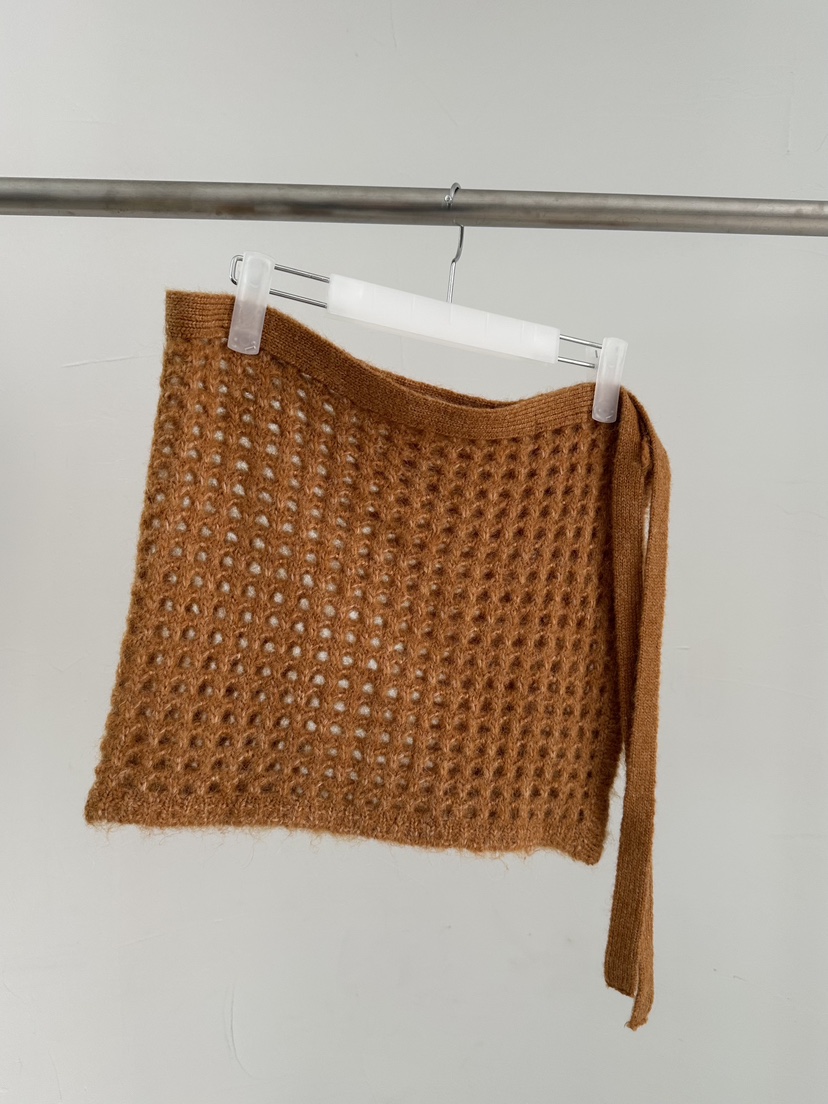 MAINT東大門㊣實拍女士新品人氣熱賣休閑職業25秋冬短裙羊駝MAINT短裙