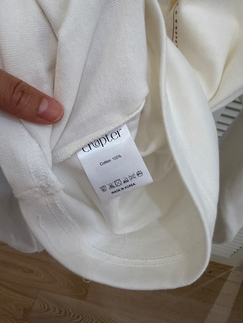 BY CHAPTER東大門㊣直郵女裝新品職業推薦25秋冬休閑長袖T恤BY Chapter長袖T恤