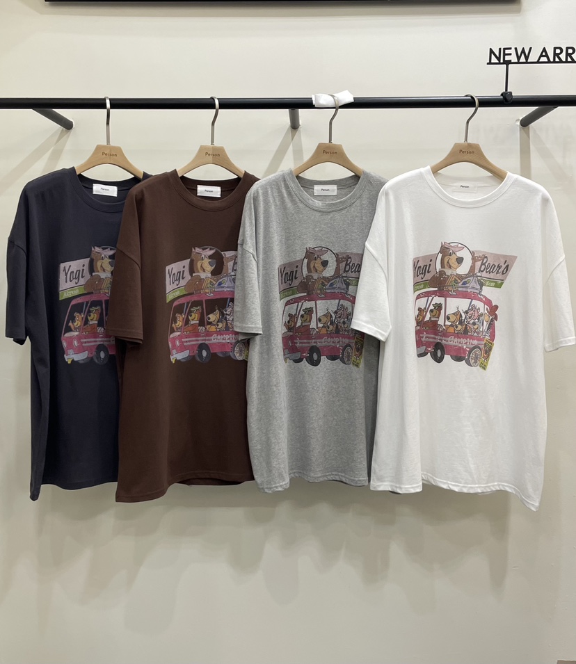 PERSON東大門㊣直郵女裝新款推薦休閑25秋冬熱賣人氣T恤復古PERSONT恤