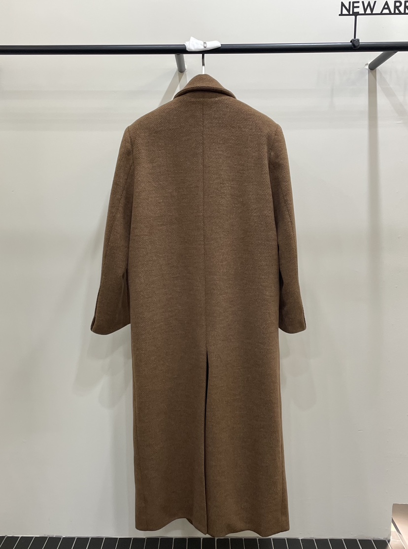 PERSON東大門㊣代購女士新品休閑職業推薦人氣時尚中長款大衣PERSON中長款大衣