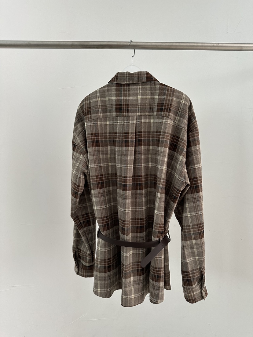 MAINT東大門㊣代購女裝新款職業熱賣人氣時尚襯衫蕾絲衫含腰帶MAINT襯衫/蕾絲衫