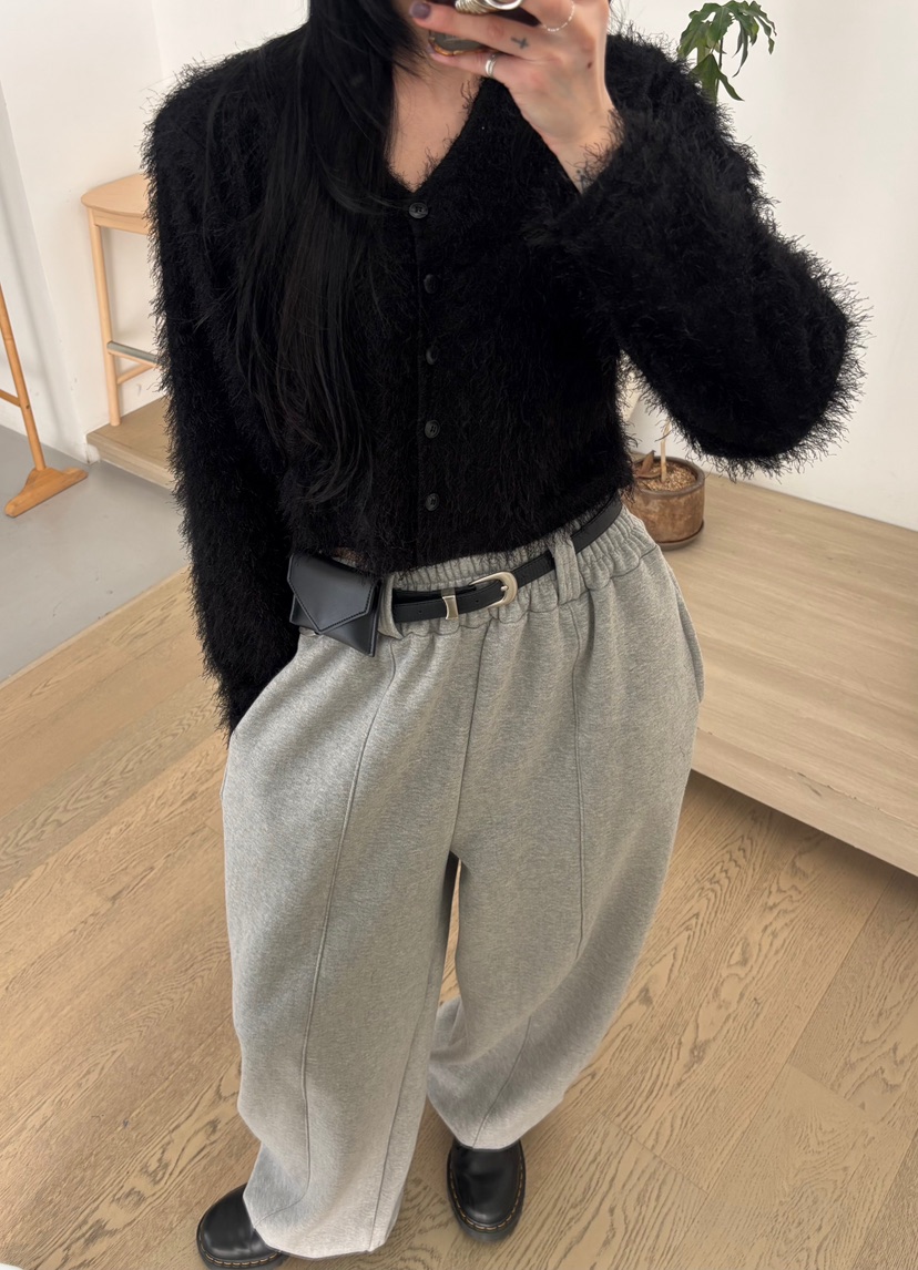 AMUSE SEOUL東大門㊣直郵女裝新款人氣熱賣25秋冬休閑褲加絨AMUSE SEOUL休閑褲