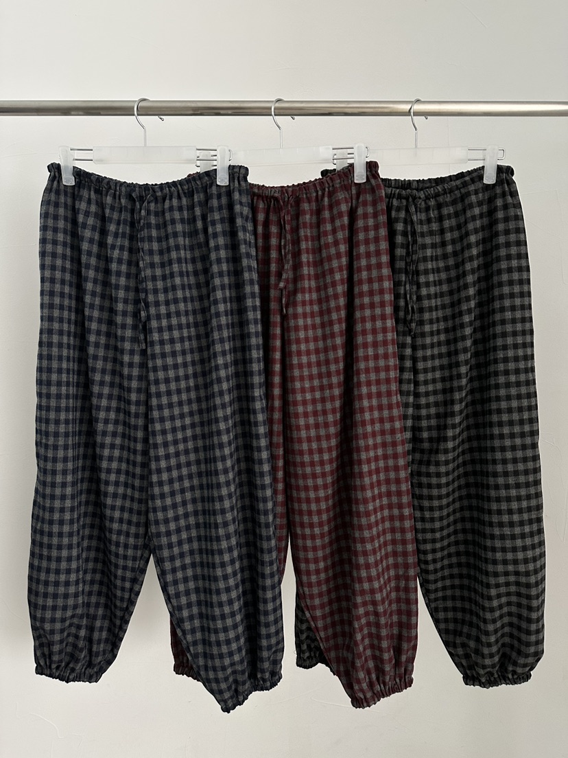 MAINT韓國直郵㊣女士新品熱賣推薦時尚休閑職業休閑褲羊毛格紋MAINT休閑褲