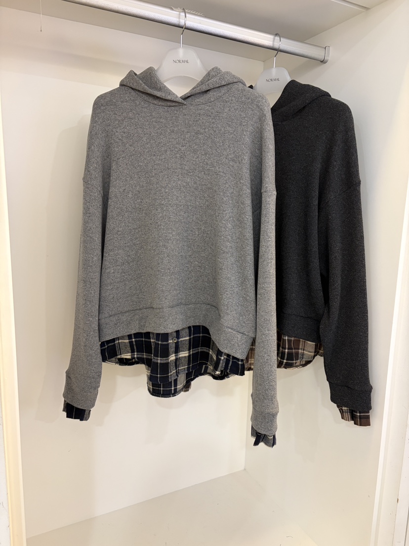 NORMAL韓國代購㊣女士新款休閑推薦職業熱賣時尚衛衣連帽衫NORMAL衛衣