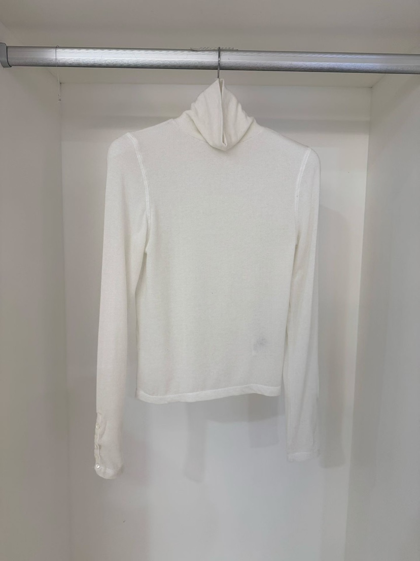 NORMAL韓國直郵㊣女裝新品職業25秋冬時尚人氣長袖T恤天絲羊毛NORMAL長袖T恤圖色1