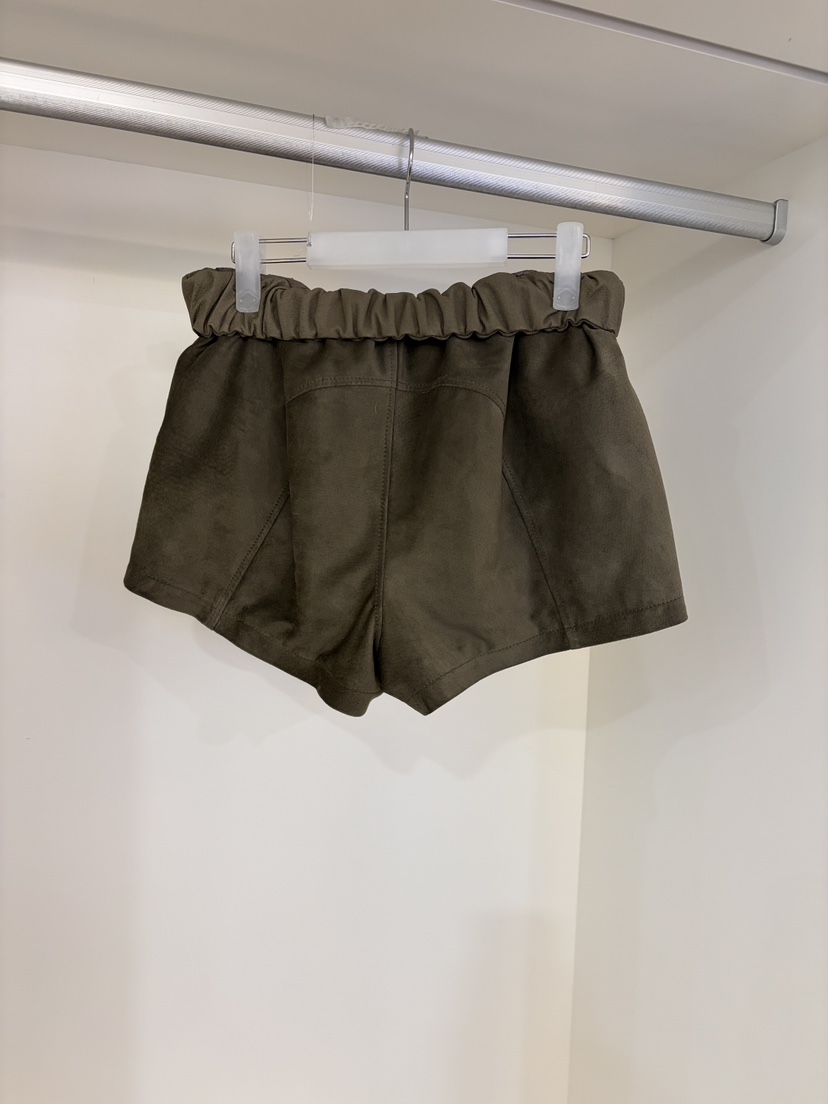 NORMAL韓國直郵㊣女裝新品推薦熱賣25秋冬職業人氣短褲絨面革NORMAL短褲