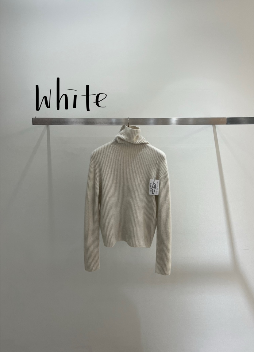 ONESTASTE東大門㊣實拍女裝新品時尚熱賣推薦針織衫粗花呢高領TASTE/ONESTASTE針織衫圖色1