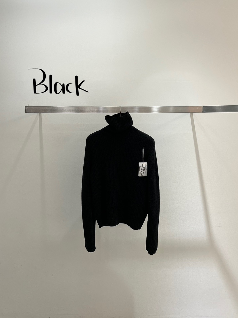 ONESTASTE東大門㊣實拍女裝新品時尚熱賣推薦針織衫粗花呢高領TASTE/ONESTASTE針織衫圖色3