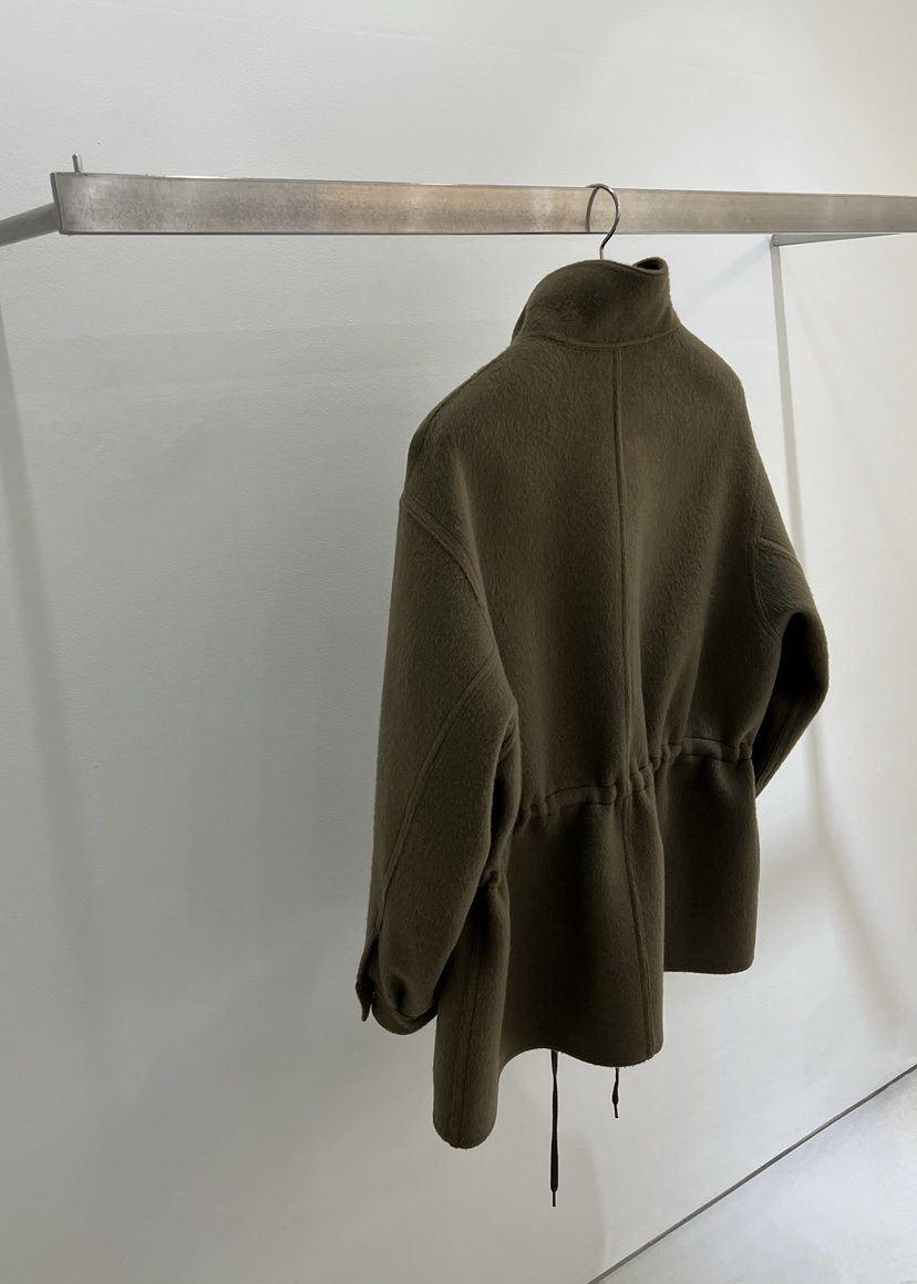 ONESTASTE東大門㊣代購女裝新款推薦時尚25秋冬短款大衣口袋TASTE/ONESTASTE短款大衣