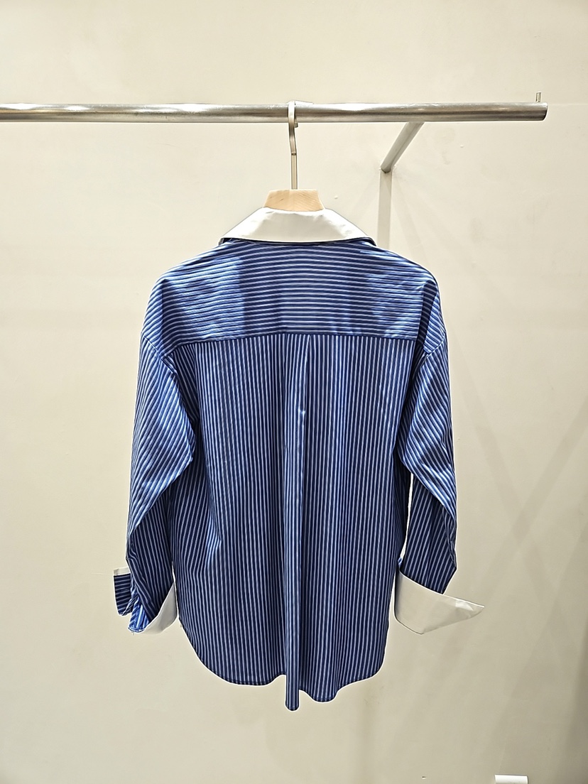 MONTER韓國直郵㊣女裝新品職業推薦25秋冬襯衫蕾絲衫假兩件MONTER襯衫/蕾絲衫