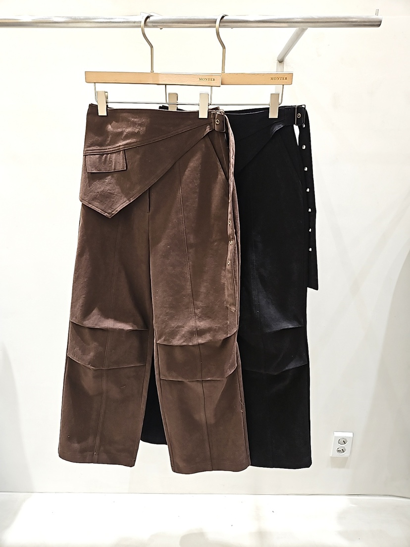 MONTER東大門㊣實拍女士新品休閑熱賣時尚職業推薦25秋冬休閑褲MONTER休閑褲