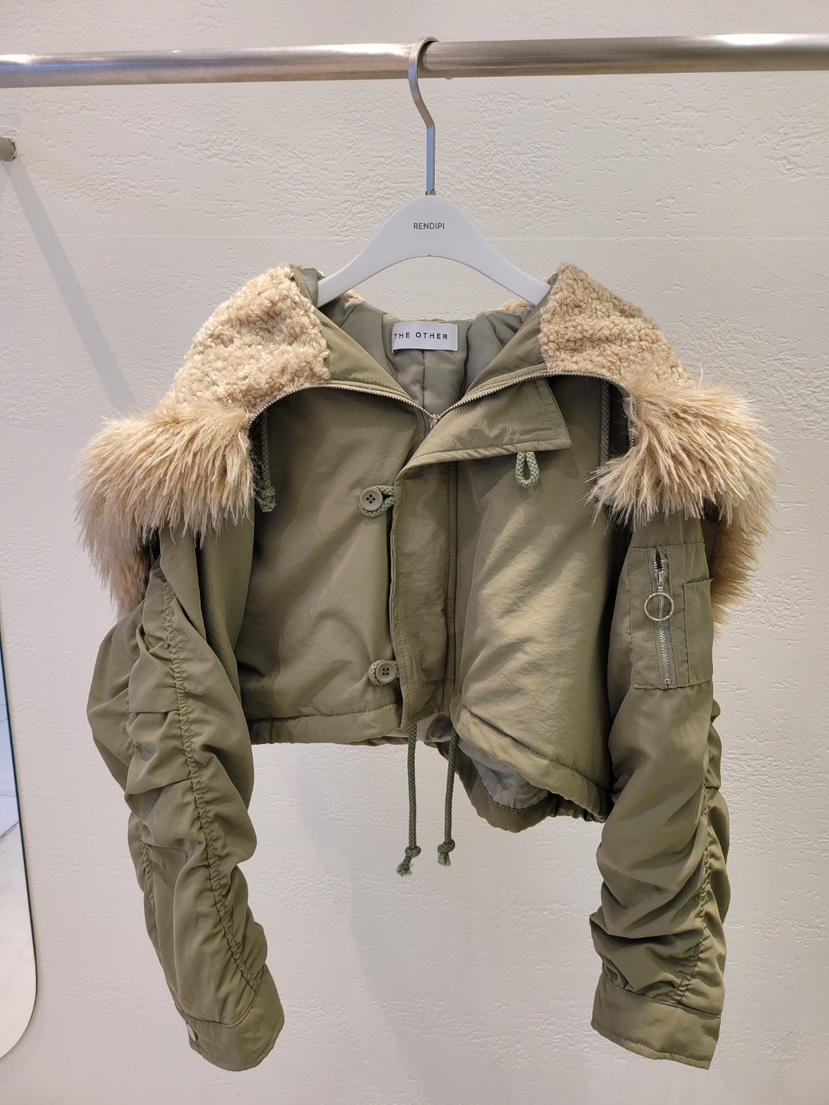 THE OTHER東大門㊣直郵女士新款25秋冬人氣熱賣休閑推薦夾克THE OTHER夾克圖色1