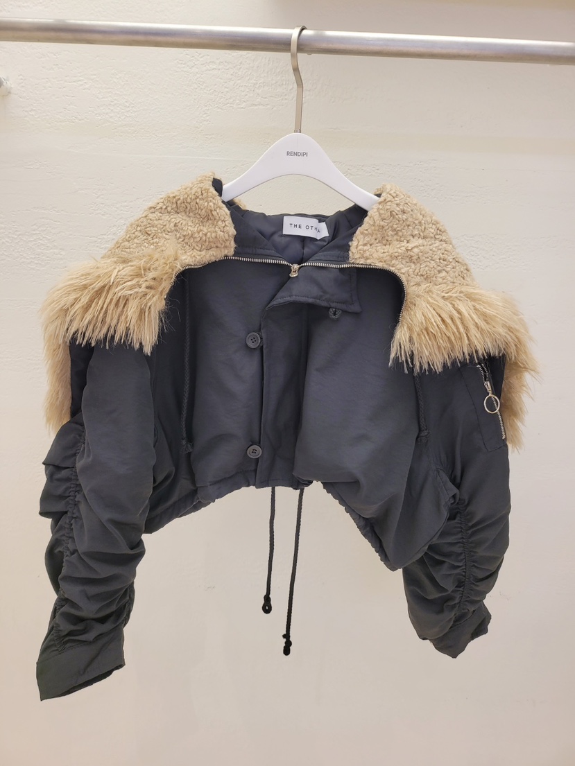THE OTHER東大門㊣直郵女士新款25秋冬人氣熱賣休閑推薦夾克THE OTHER夾克圖色2