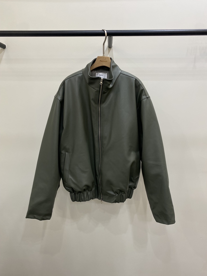 PERSON東大門㊣直郵女裝新款職業推薦時尚人氣休閑夾克皮革PERSON夾克圖色1