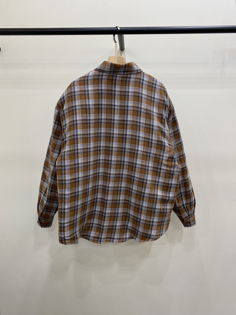 PERSON東大門㊣直郵女裝新品熱賣25秋冬時尚襯衫蕾絲衫格紋PERSON襯衫/蕾絲衫