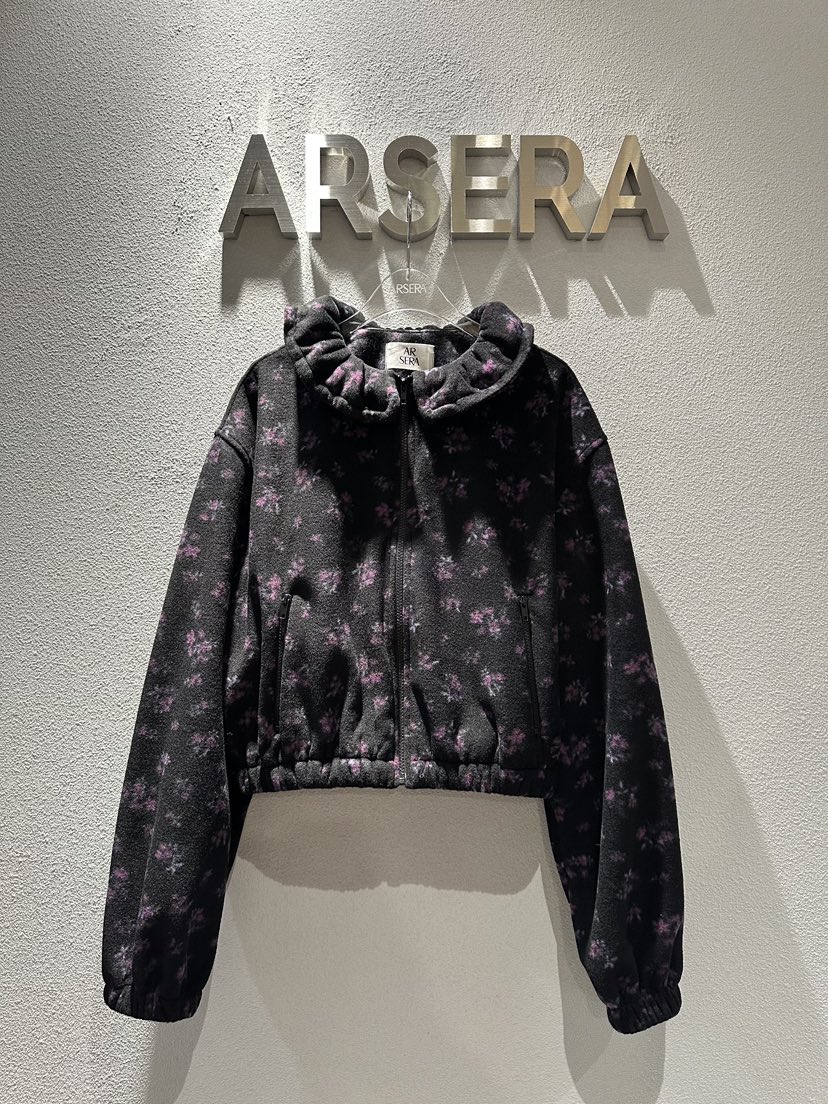 ARSERA東大門㊣代購女裝新款休閑25秋冬推薦職業人氣夾克拉鏈ARSERA夾克圖色2