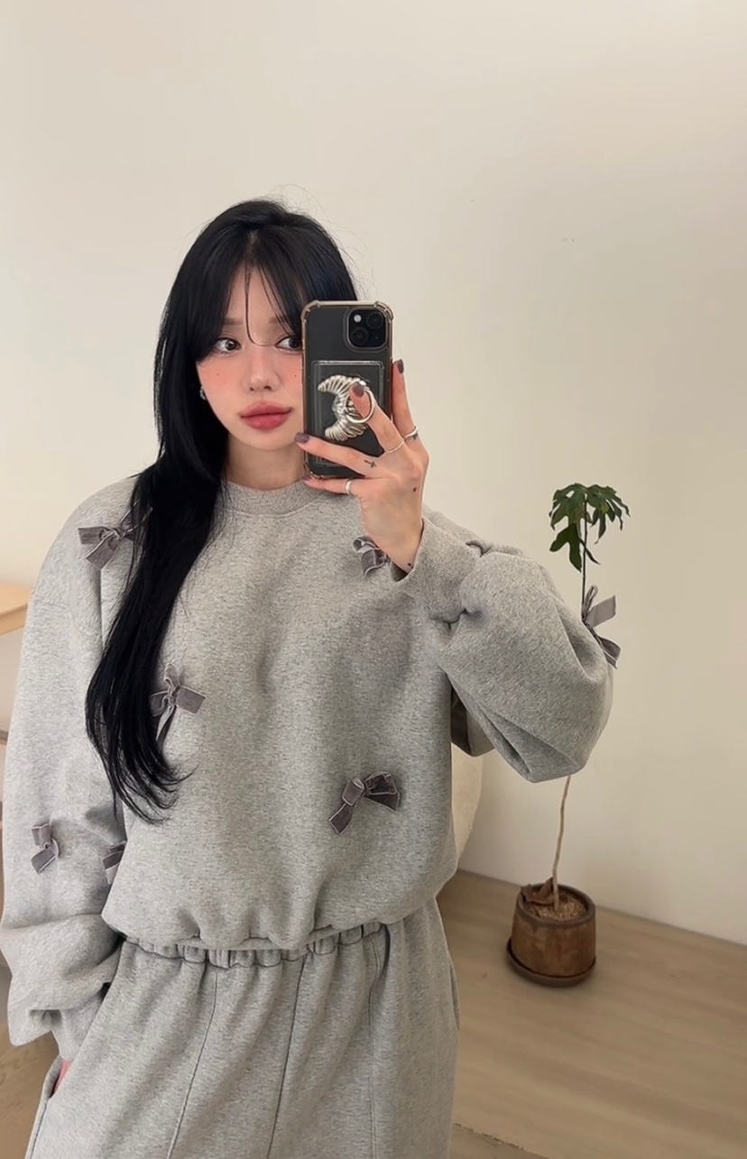 AMUSE SEOUL東大門㊣代購女士新品人氣時尚25秋冬衛衣加絨AMUSE SEOUL衛衣