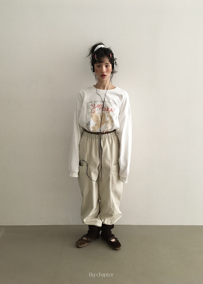 BY CHAPTER東大門㊣實拍女裝新品休閑25秋冬熱賣人氣休閑褲BY Chapter休閑褲