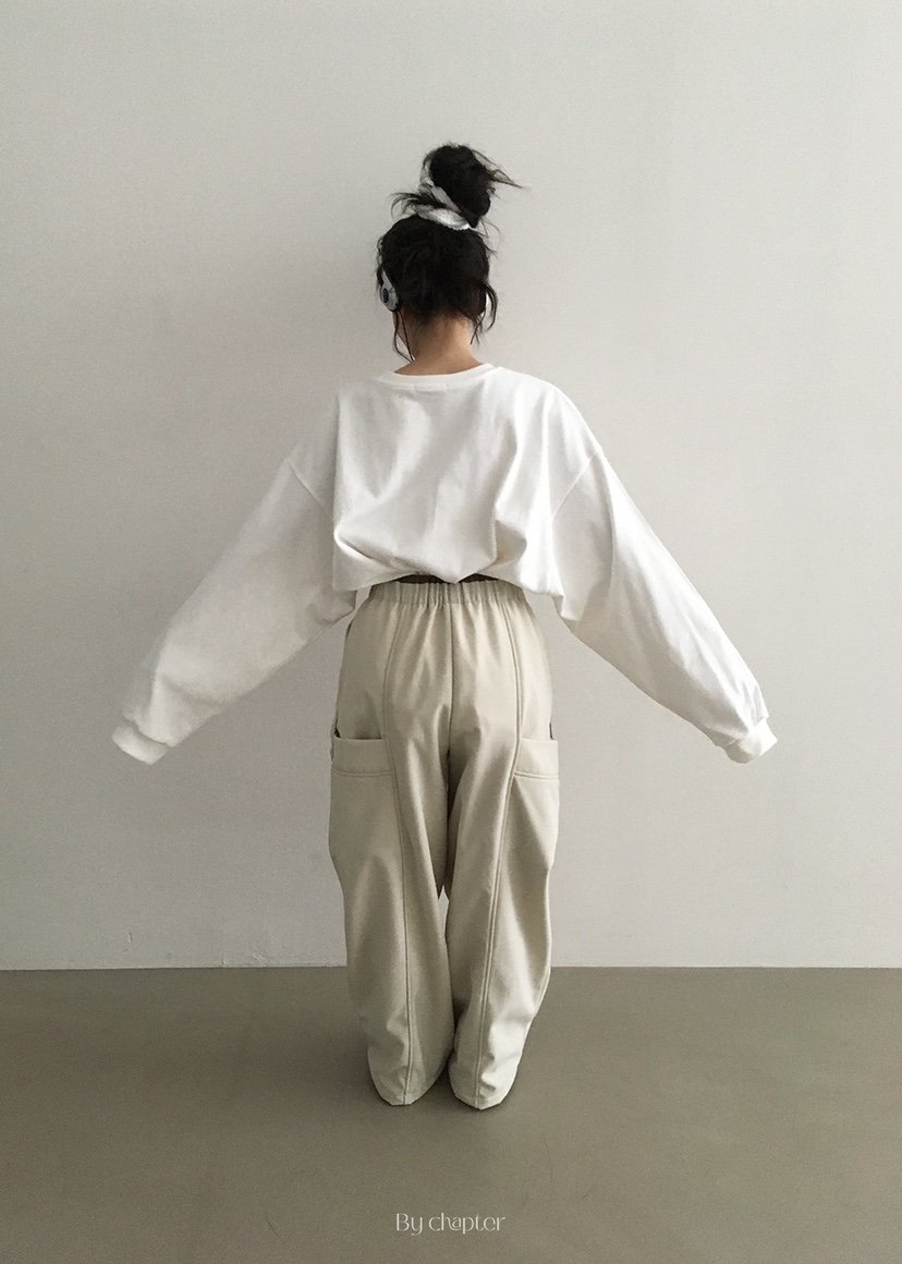 BY CHAPTER東大門㊣實拍女裝新品休閑25秋冬熱賣人氣休閑褲BY Chapter休閑褲