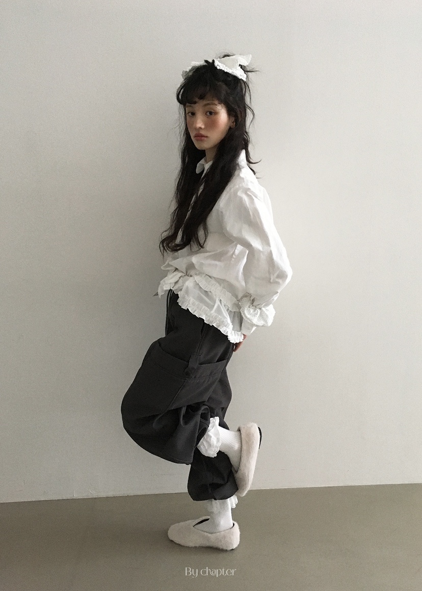 BY CHAPTER東大門㊣實拍女裝新品休閑25秋冬熱賣人氣休閑褲BY Chapter休閑褲