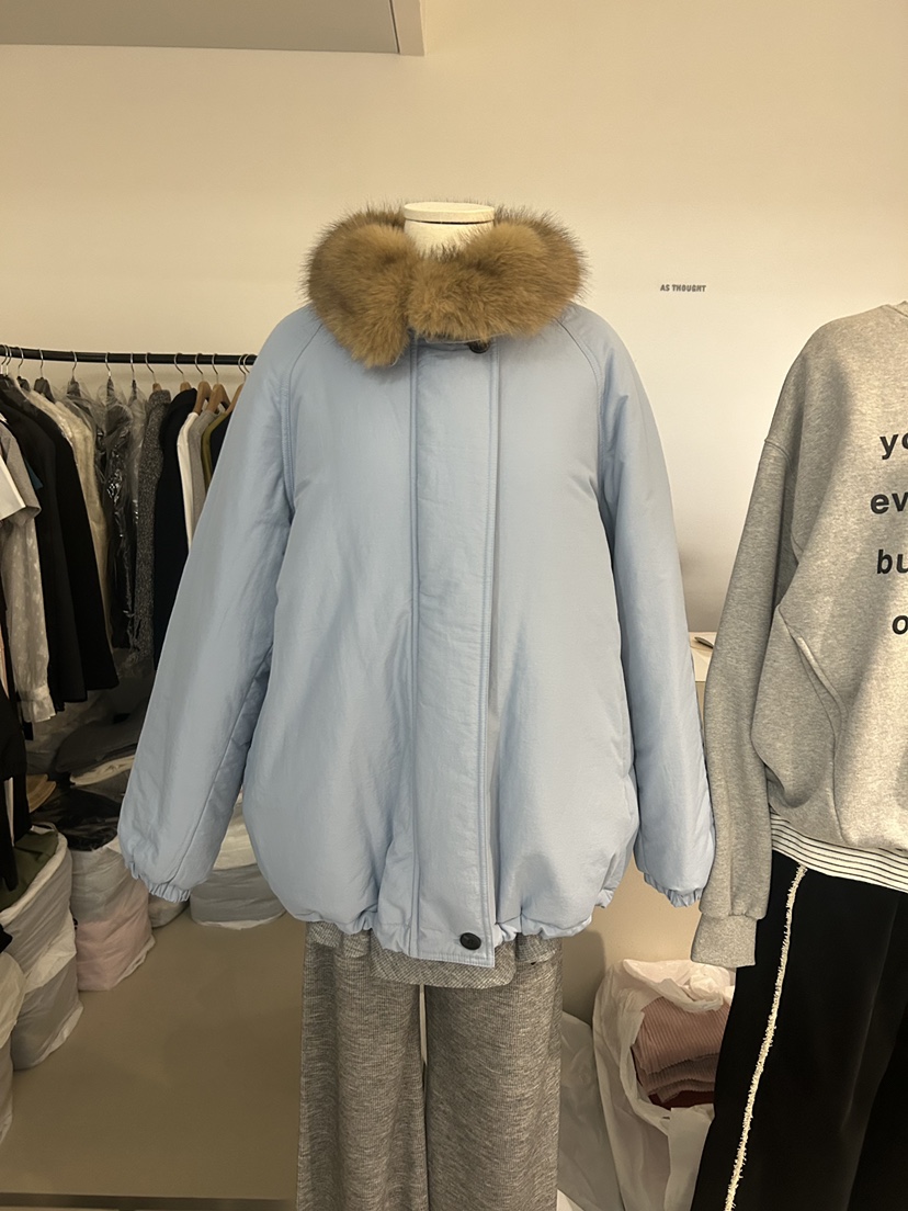 AS THOUGHT韓國直郵㊣女士新品熱賣人氣推薦休閑職業夾克保暖AS THOUGHT夾克