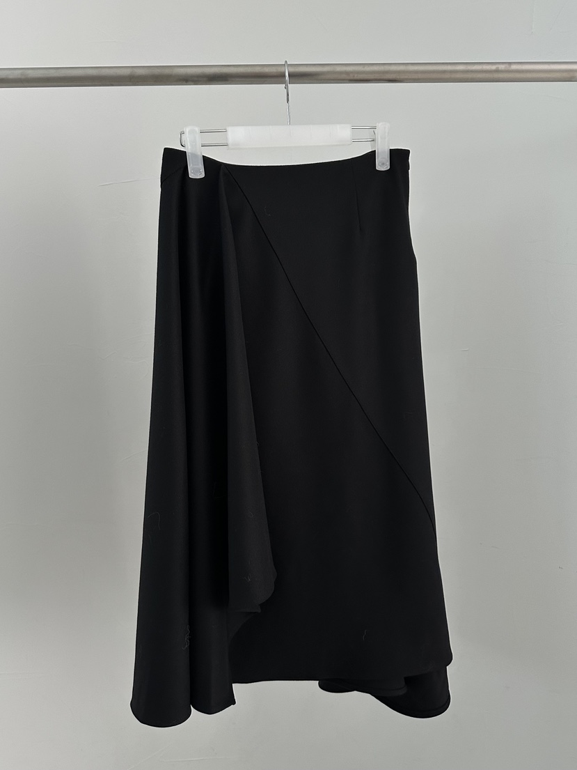 MAINT韓國直郵㊣女士新品休閑推薦時尚25秋冬人氣熱賣職業長裙MAINT長裙圖色2黑色