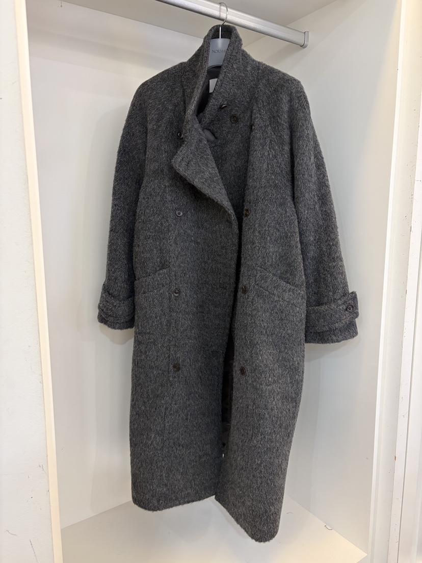 NORMAL東大門㊣直郵女裝新款休閑人氣推薦熱賣25秋冬中長款大衣NORMAL中長款大衣圖色2