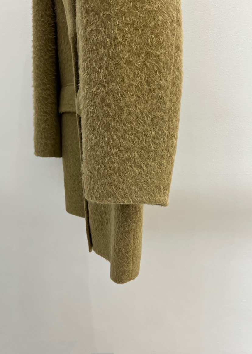 ONESTASTE韓國代購㊣女士新款休閑熱賣時尚推薦短款大衣羊駝TASTE/ONESTASTE短款大衣