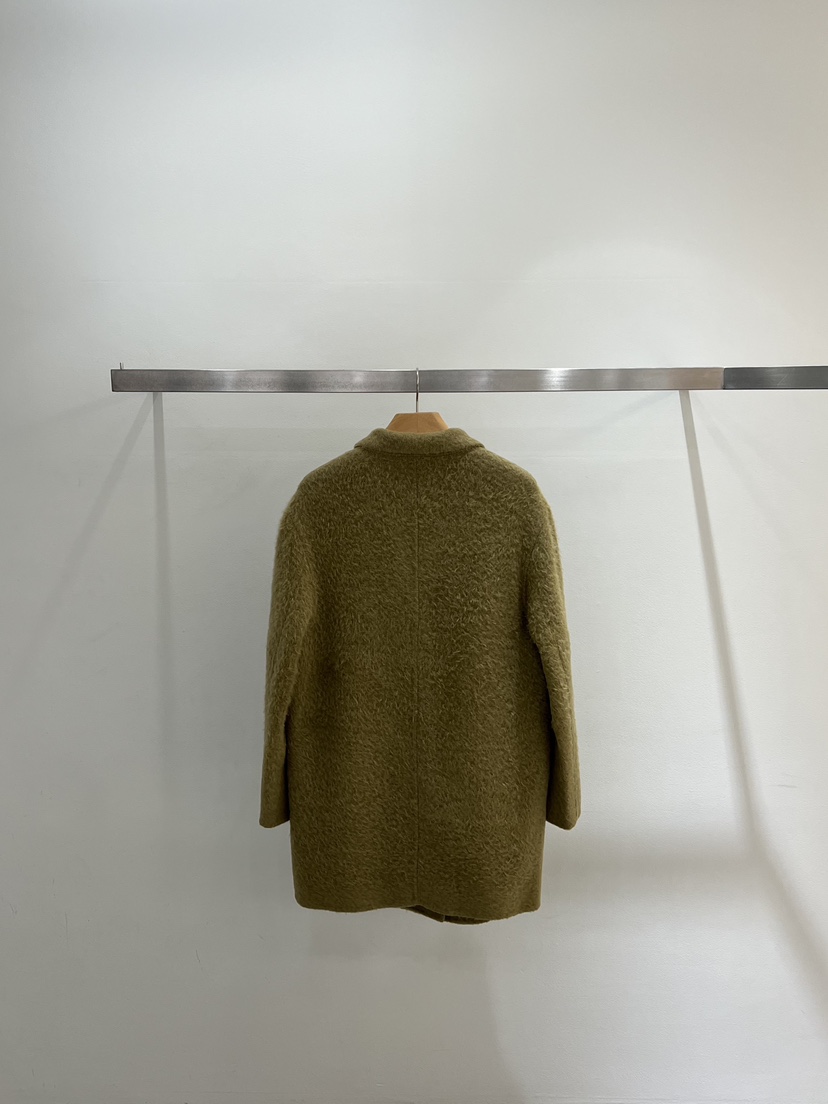 ONESTASTE韓國代購㊣女士新款休閑熱賣時尚推薦短款大衣羊駝TASTE/ONESTASTE短款大衣