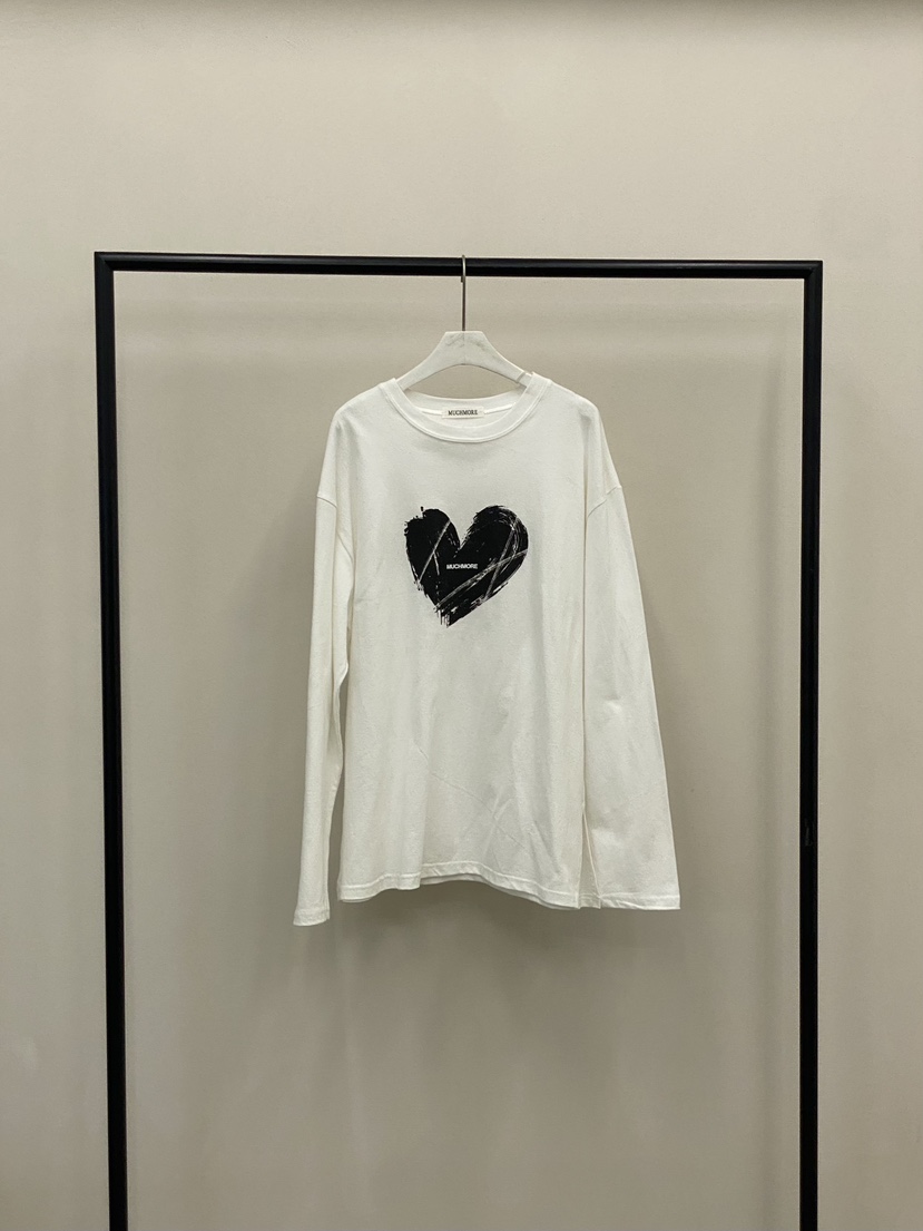 MUCH MORE韓國直郵㊣女裝新品職業人氣時尚休閑25秋冬長袖T恤MUCH MORE長袖T恤圖色1