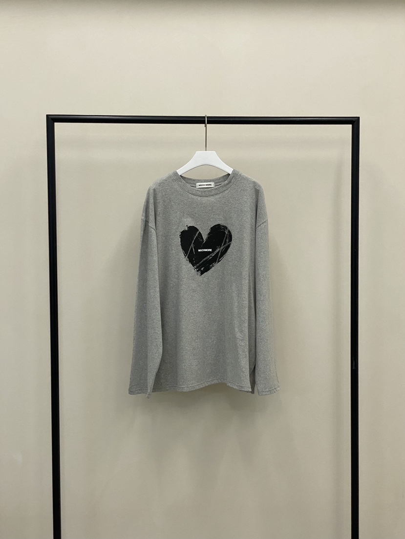 MUCH MORE韓國直郵㊣女裝新品職業人氣時尚休閑25秋冬長袖T恤MUCH MORE長袖T恤圖色2