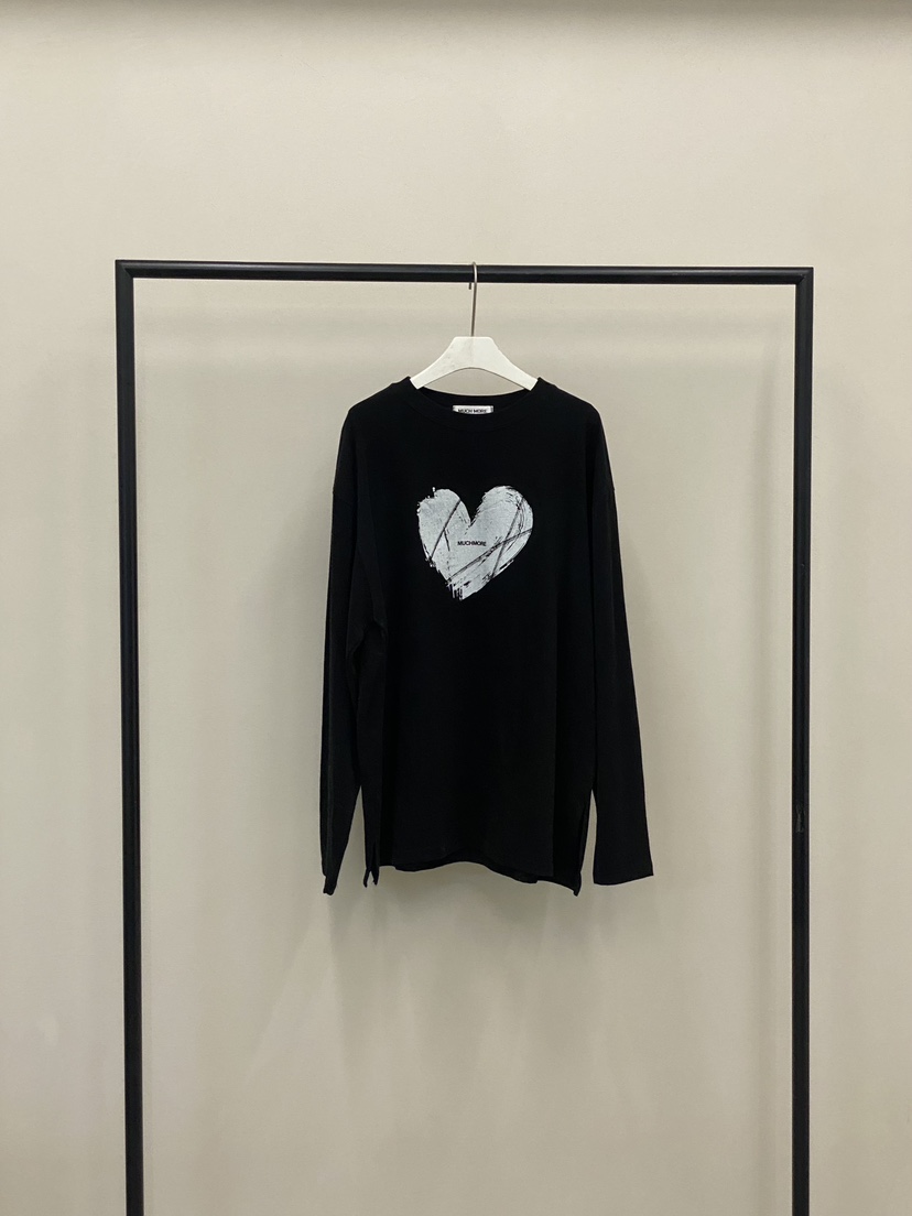 MUCH MORE韓國直郵㊣女裝新品職業人氣時尚休閑25秋冬長袖T恤MUCH MORE長袖T恤圖色3