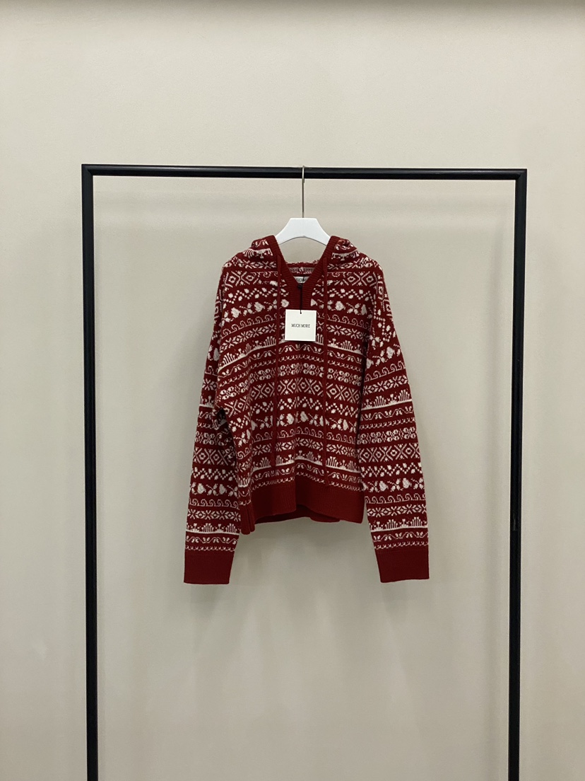 MUCH MORE東大門㊣實拍女士新品休閑時尚熱賣人氣25秋冬毛衣MUCH MORE毛衣圖色1