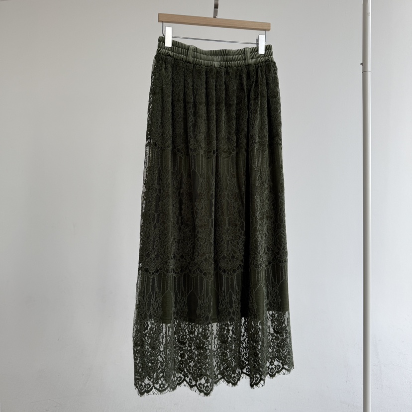 JENNY 1976東大門㊣直郵女裝新品人氣職業休閑推薦25秋冬長裙JENNY 1976長裙圖色2墨綠