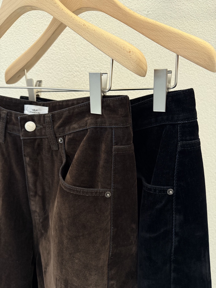 ABLERING韓國代購㊣女士新款推薦職業熱賣休閑休閑褲皮褲貂皮ABLE STANDARD/ABLERING休閑褲