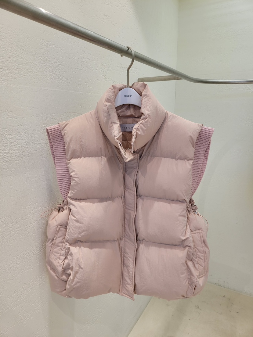 THE OTHER韓國代購㊣女士新款時尚熱賣推薦25秋冬人氣馬甲THE OTHER馬甲圖色1