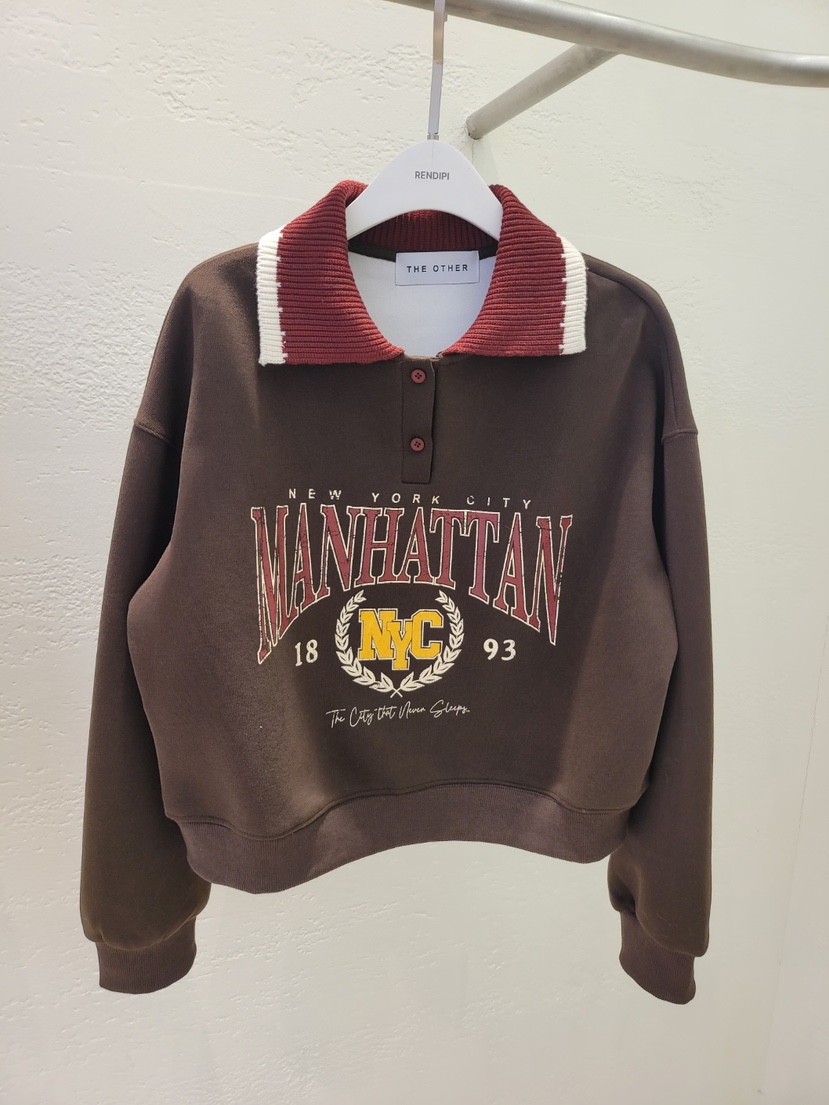 THE OTHER東大門㊣實拍女裝新款人氣時尚職業熱賣推薦衛衣THE OTHER衛衣圖色2